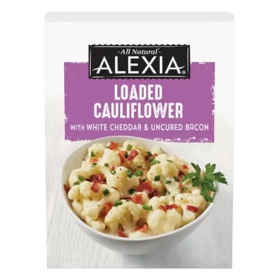 Alexia Frozen Gluten Free Loaded Cauliflower - 10oz image {4}