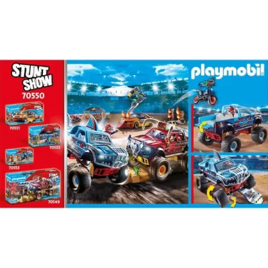 Playmobil Stunt Show Shark Monster Truck image {7}