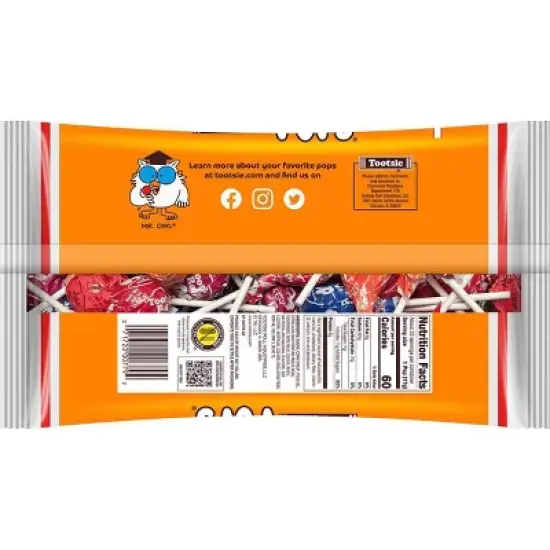 Tootsie Pops Halloween Bag Candy - 13.2oz image {1}