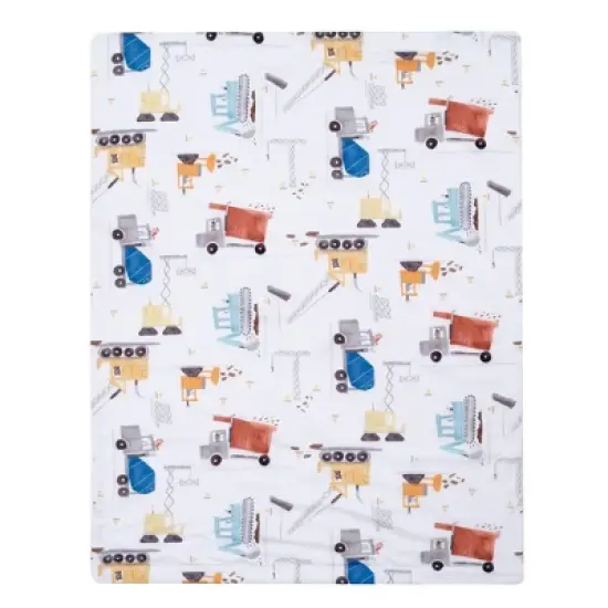 Bedtime Originals by Lambs & Ivy Construction Zone Baby Blanket image {2}
