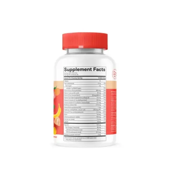 SmartyPants Kids Plus Multivitamin & Omegas Gummies with Vitamins C, D3, B12 & Zinc - 60ct image {11}