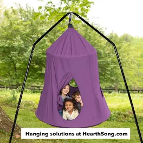 HearthSong HugglePod HangOut Nylon Hanging Tent image {5}