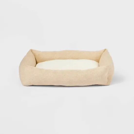 Cuddler Dog Bed - Tan - Boots & Barkley&trade; image {5}