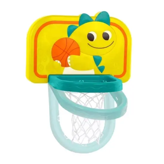B. toys Door Hanging Basketball Net - Dinosaur Dribbler image {4}