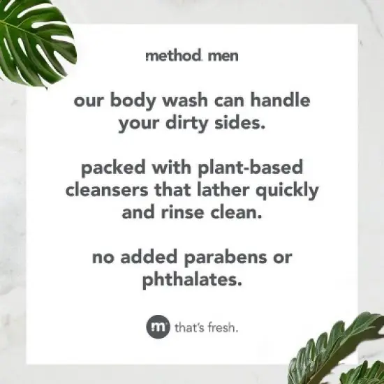 Method Men's Sea and Surf Body Wash image {4}