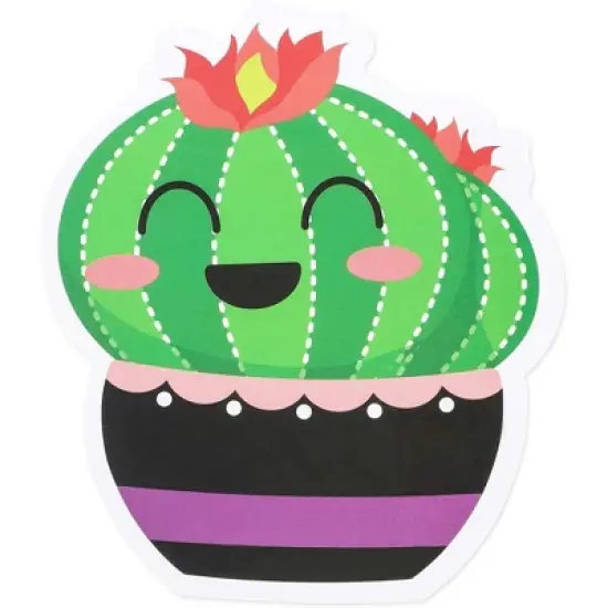 Bright Creations 40 Pieces Cactus Classroom Decorations and Bulletin Board with Banner, Cutouts, Borders image {5}