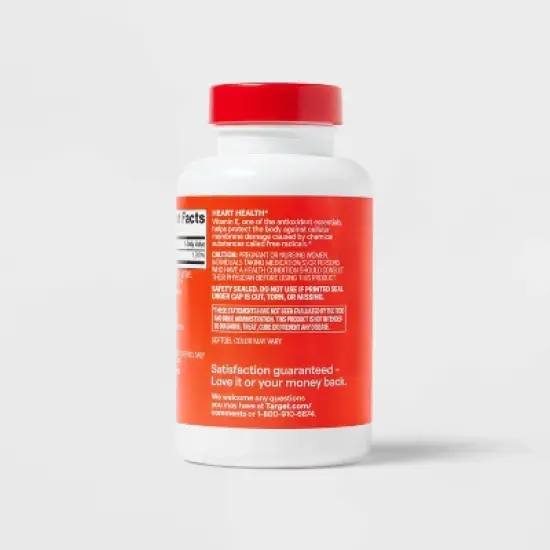 Vitamin E 180mg Supplement Softgels - 200ct - up&up&trade; image {3}