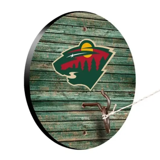 NHL Minnesota Wild Hook & Ring Game Set image {1}