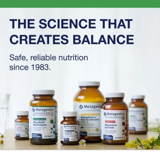 Metagenics UltraFlora Balance Probiotic, Daily Gut, Digestive & Immune Support, Vegetarian, Non-GMO, Gluten-Free, 60 Capsules image {6}