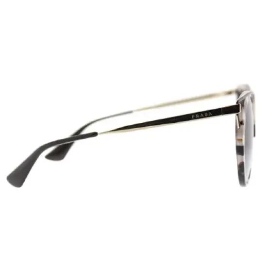 Prada PR66TS UAO5D1 Womens Round Sunglasses Spotted Opal Brown 54mm image {2}