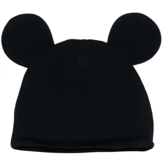 Disney Mickey Mouse 1st Birthday Cosplay Graphic T-Shirt Diaper Cover and Hat 3 Piece Outfit Set White/Red  image {2}