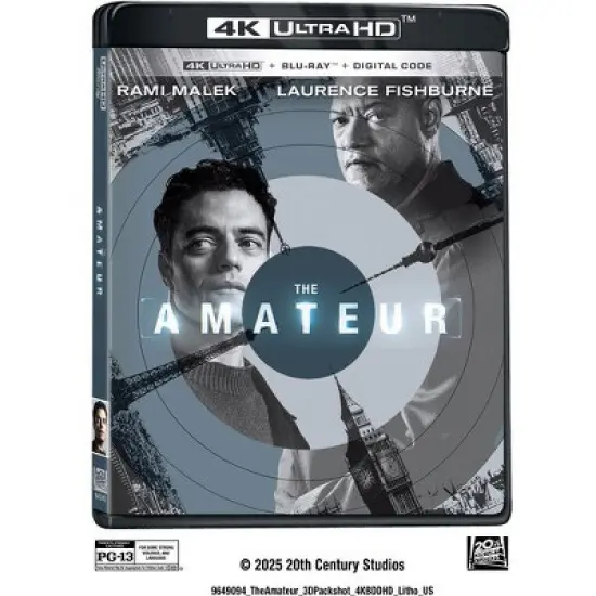 The Amateur (4K Ultra HD + Blu-ray + Digital Copy) (4K/UHD)(2025) image {1}