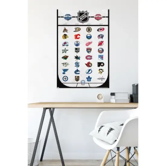 Trends International NHL League - Logos 22 Unframed Wall Poster Prints image {5}
