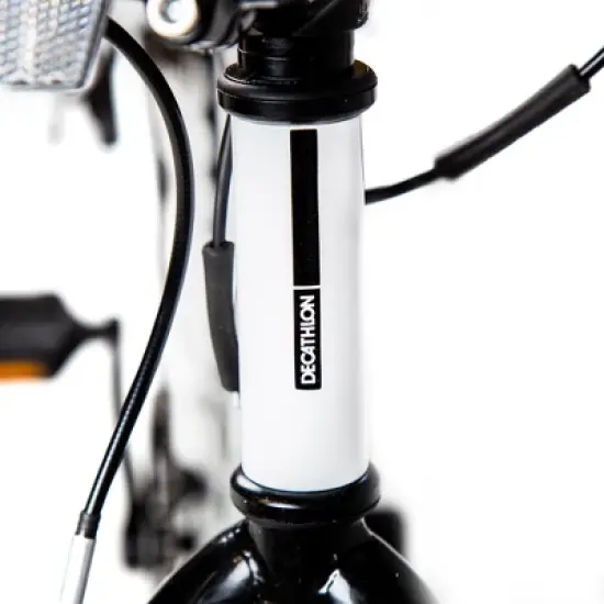 Decathlon Btwin ST 100 RR 24in CN FR Kids, White image {5}