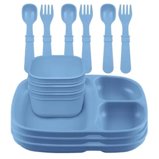 Re-Play Lunch Set - Denim - 3ct image {1}