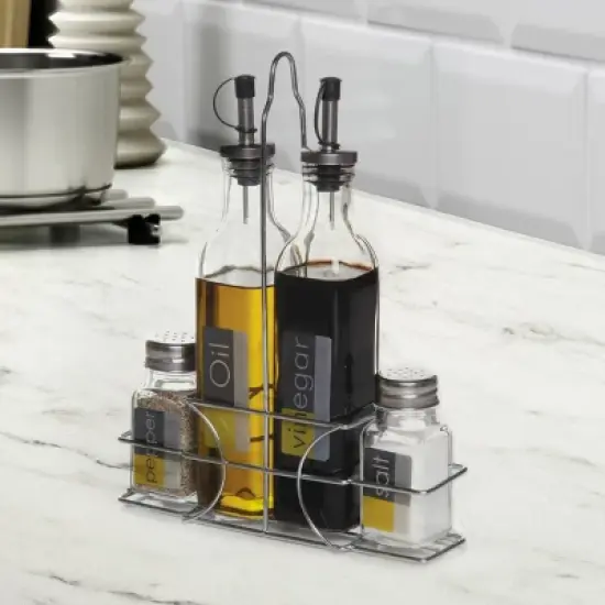 Gibson 9 pc Condiment Set image {3}