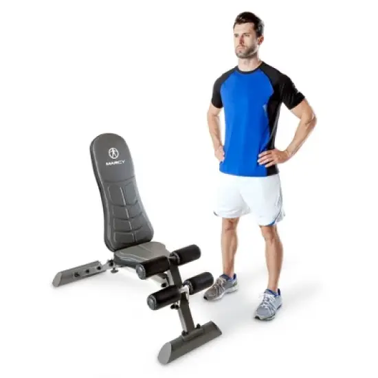 Marcy Deluxe Utility Weight Bench image {1}