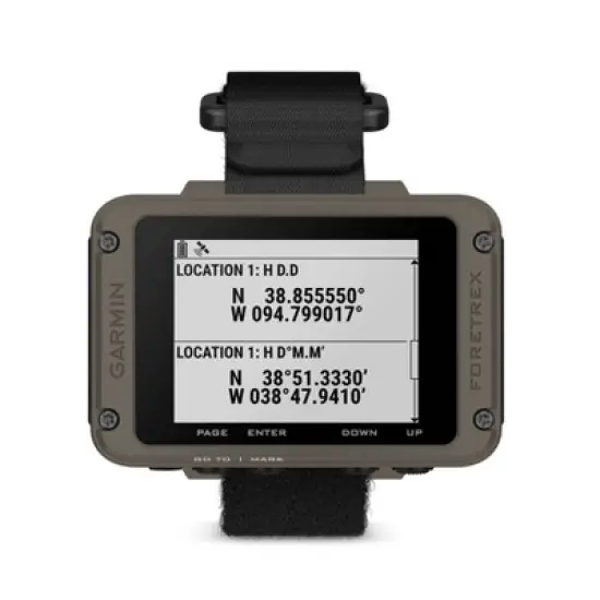 Garmin Foretrex 901 Ballistic Edition Wrist-mounted GPS Navigator with Strap image {5}