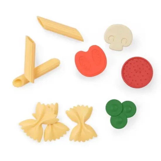 B. toys Play Food Set - Mini Chef - Pizza-n-Pasta Playset image {8}