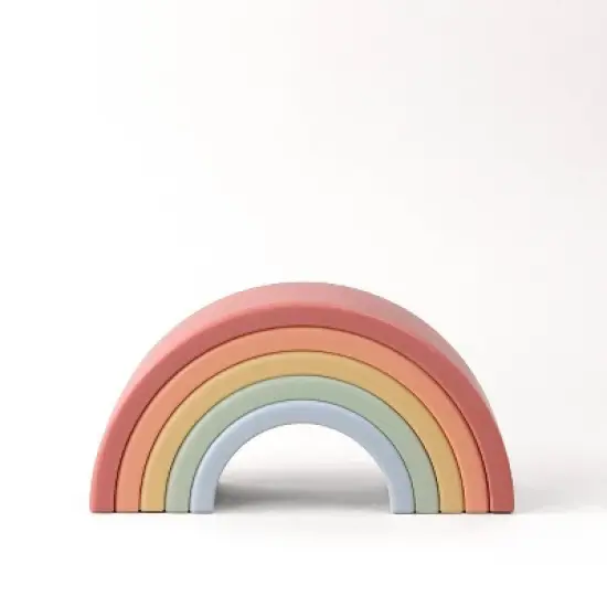 Itzy Ritzy Rainbow Stacker Toy image {8}