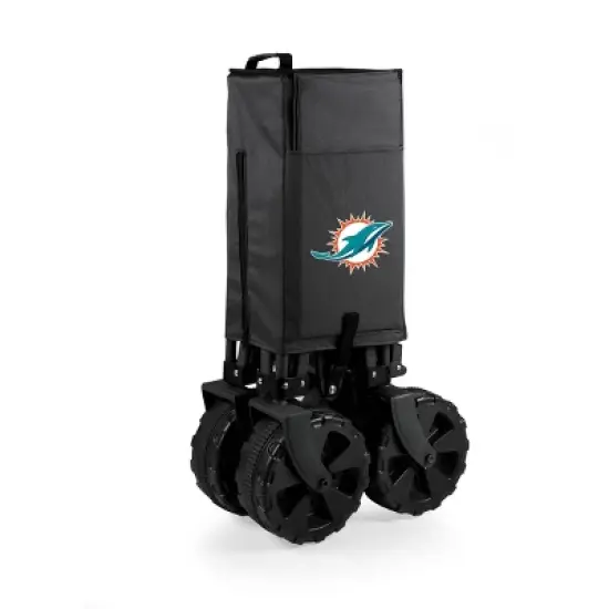 NFL Miami Dolphins All Terrain Portable Utility Wagon image {2}