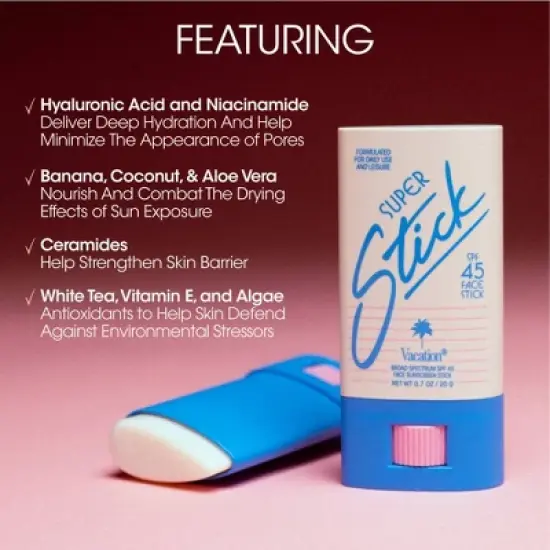 Vacation Super Stick Face - SPF 45 image {5}