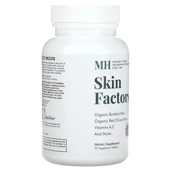 Michael's Health Skin Factors, 90 Vegetarian Tablets image {3}