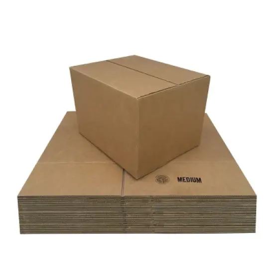 UBMOVE Medium Cardboard Moving Boxes (20 Pack) 18 x 14 x 12-Inch image {5}