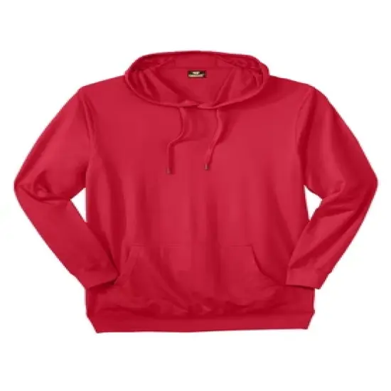 KingSize Men's Big & Tall Lightweight Terry Hoodie image {3}