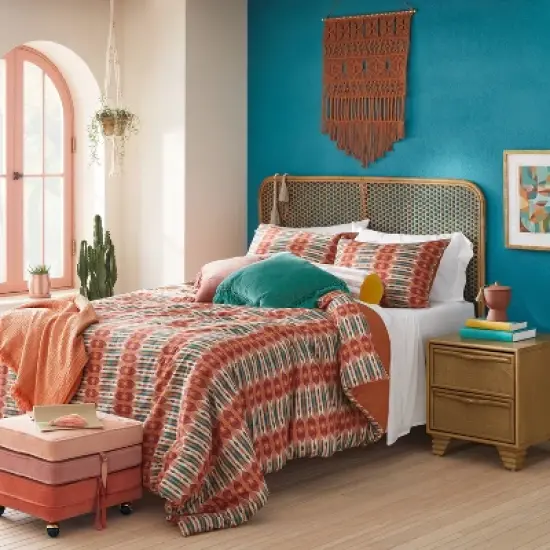 Marin Stackable Pouf with Casters - Opalhouse&trade; designed with Jungalow&trade; image {1}