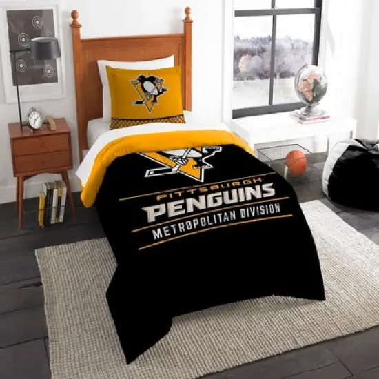 NHL Northwest Draft Twin Comforter Set image {4}