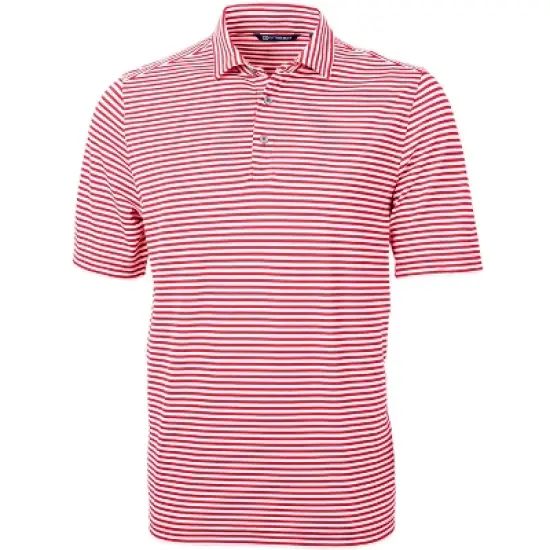 Cutter & Buck Virtue Eco Pique Stripe Recycled Mens Polo Shirt image {13}