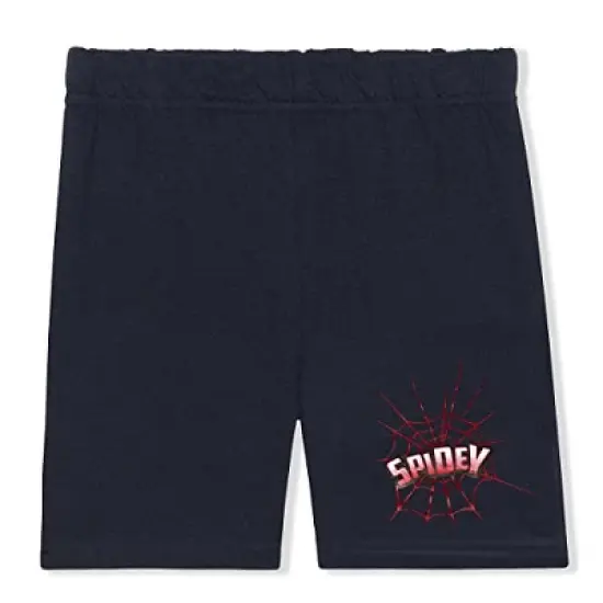 Marvel Boy's 2-Pack Spider-Man Tie Dye Graphic Tee and Casual Short Set for Toddler for Toddler image {1}