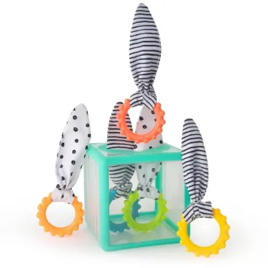 Sassy Toys Rainbow Ring Drop Stacking Toy image {5}