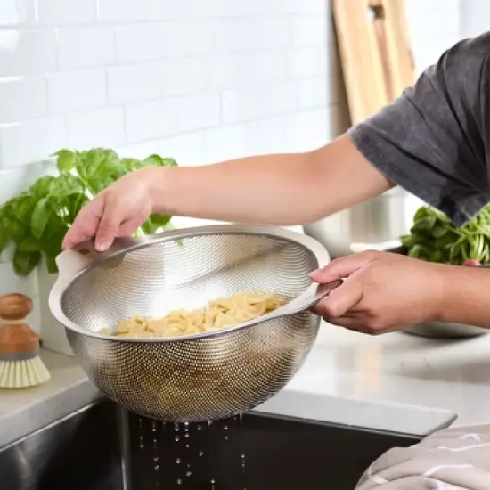 ZWILLING Prep 6-pc Brushed Stainless Steels Nesting Bowls & Strainers Set image {5}
