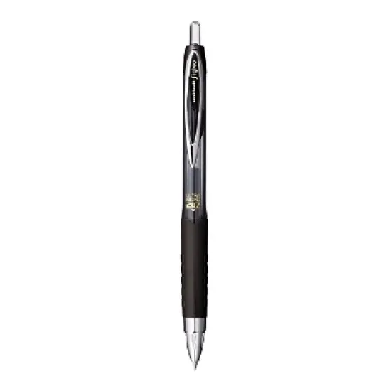uni-ball uniball 207 Retractable Gel Pens Ultra Micro Point 0.38mm Black Ink Dozen (1790922) image {2}