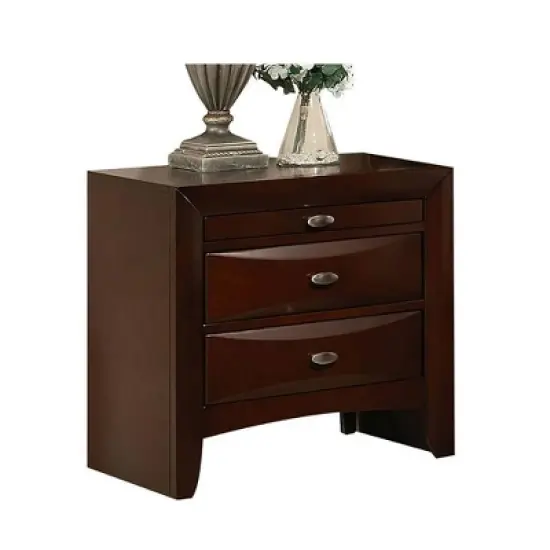 Ireland I Storage Nightstand Espresso Finish - Acme Furniture image {2}