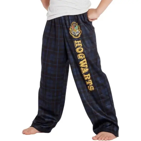 Intimo Harry Potter Big Boys Houses Plaid Pajama Lounge Pants image {5}