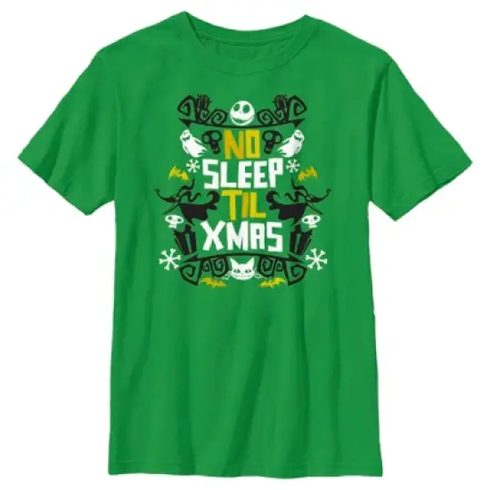 Boy's The Nightmare Before Christmas No Sleep Til Christmas T-Shirt image {3}