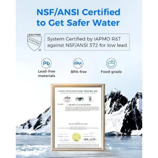 [Alkaline] Waterdrop Water Filter for Sink Faucet 1 Filter image {5}