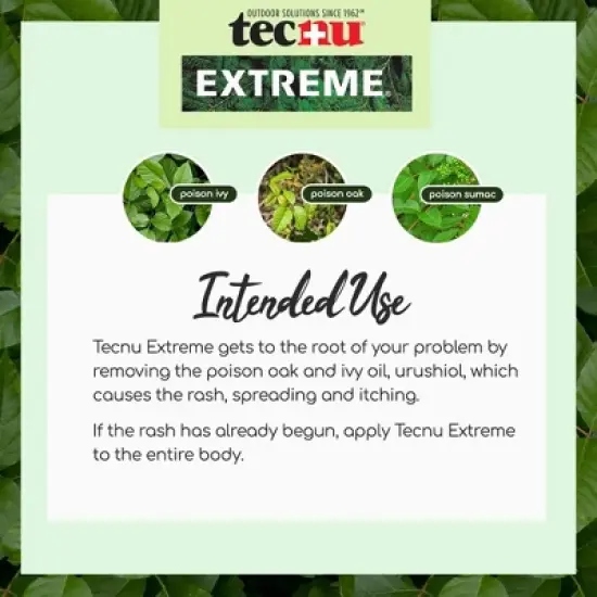 Tecnu Extreme Poison Ivy & Oak Scrub 4 Oz image {1}