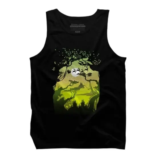 Men's Design By Humans Christmas Eve By pilipsjanuarius Tank Top image {4}