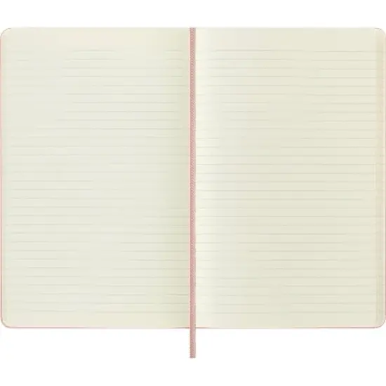 Moleskine Notebook Long Ruled Hard Cover Old Rose image {3}
