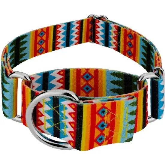 Country Brook Petz 1 1/2 Inch Summer Pines Martingale Dog Collar image {7}