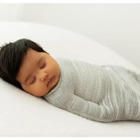 Swaddelini Grey Swaddle Sleep Sack image {9}