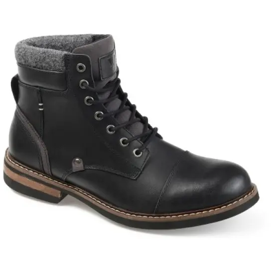Territory Medium and Wide Width Mens Yukon Tru Comfort Foam Lace-up Cap Toe Ankle Boot image {9}