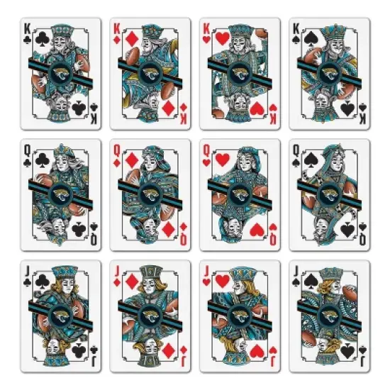 NFL Jacksonville Jaguars Playing Cards image {1}