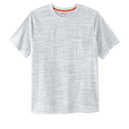 Boulder Creek by KingSize Men's Big & Tall  Heavyweight Longer-Length Pocket Crewneck T-Shirt image {19}