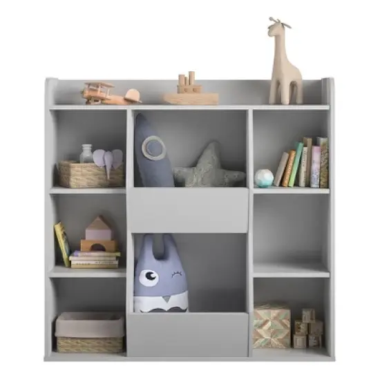 RealRooms Jocelyn Kids Large Toy Storage Bookcase image {7}