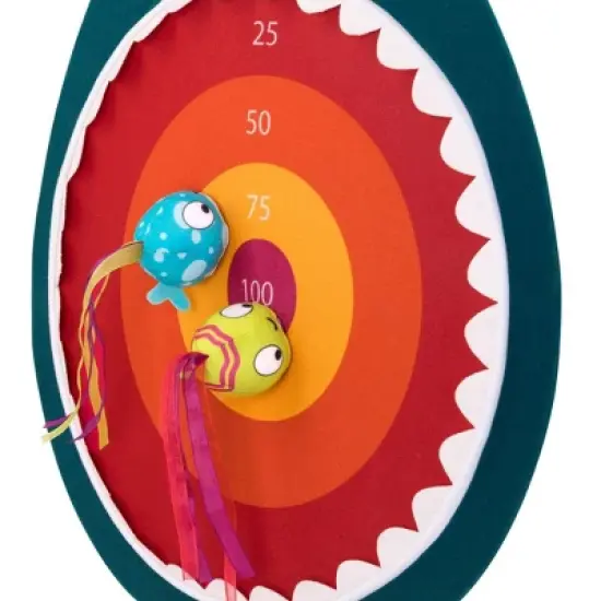 B. toys Hungry Toss Dart Board Game - Finley image {3}